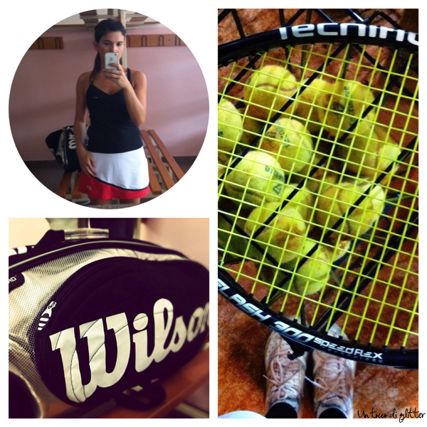 Tennis look Valeria Moschet
