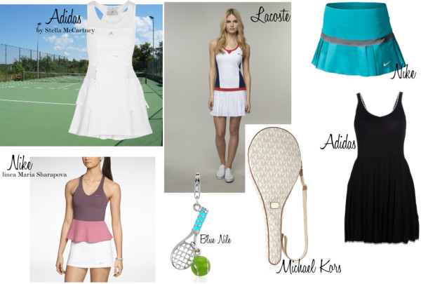 Tennis girl look book