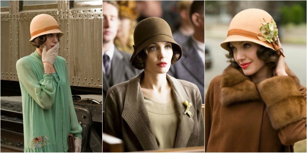 Cloche hat Angelina Jolie Changeling