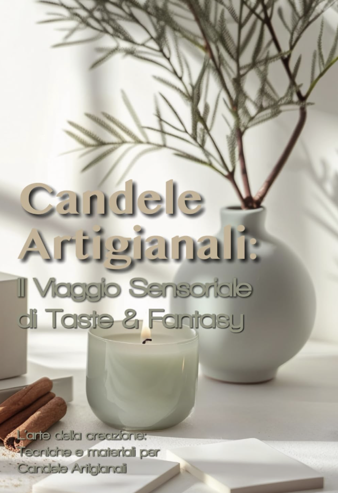 Libro candele fai da te artigianali