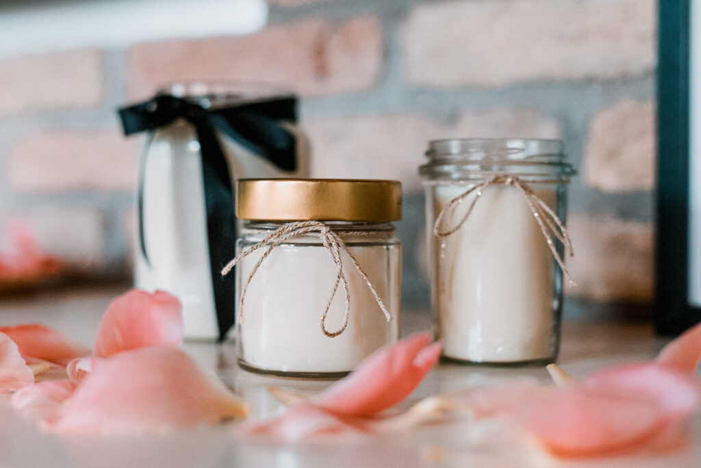 candele fatte in casa