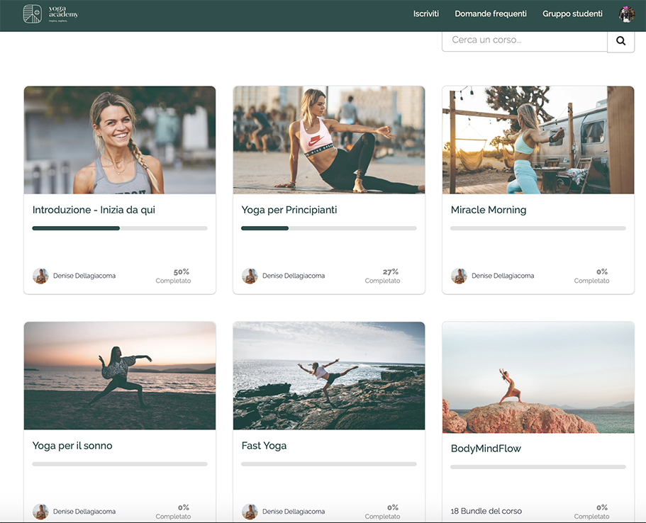 Corso yoga online